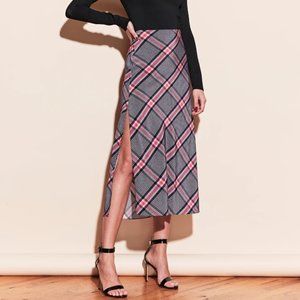 Fleur du mal midi skirt with slit NWT